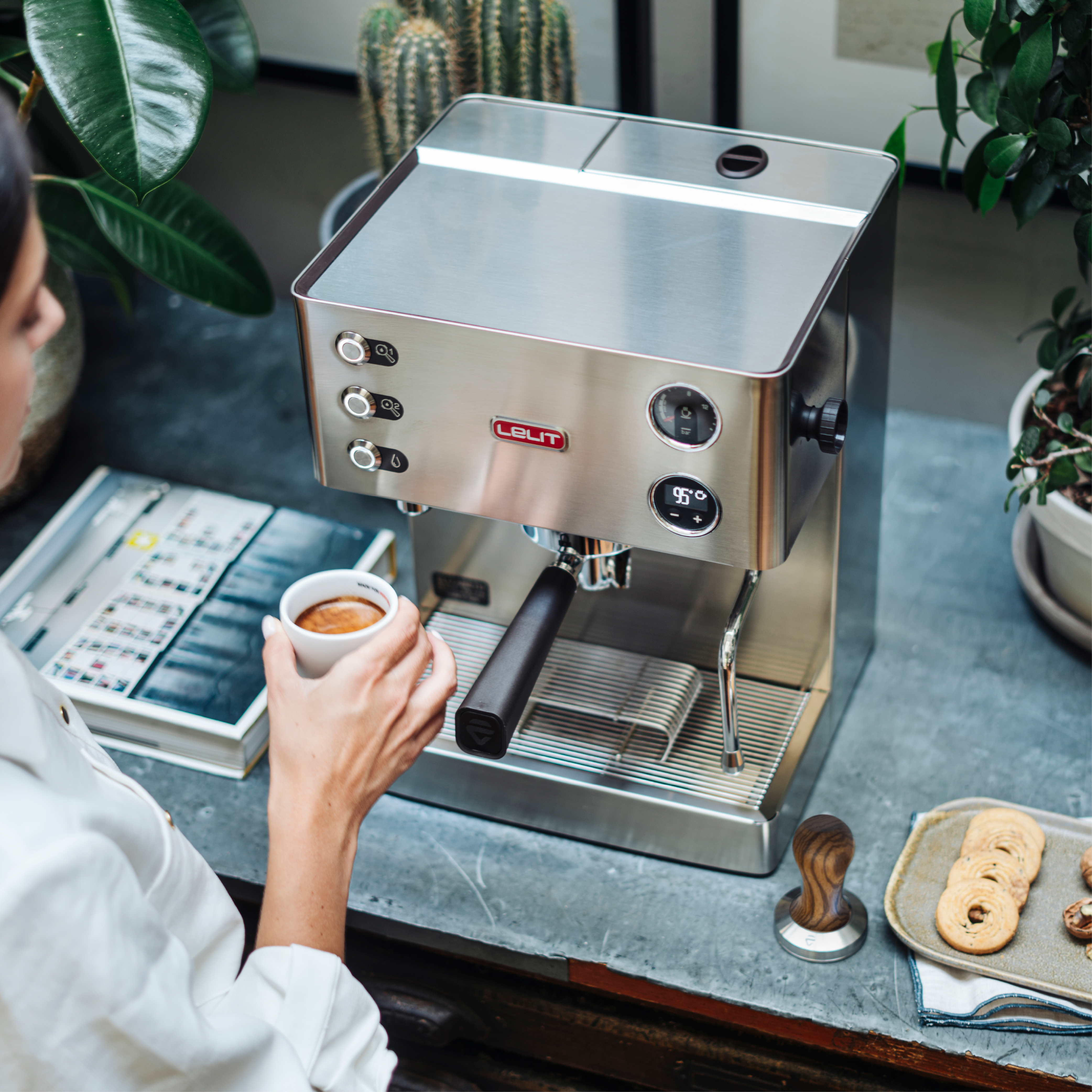 Lelit Elizabeth Dual Boiler Espresso Machine