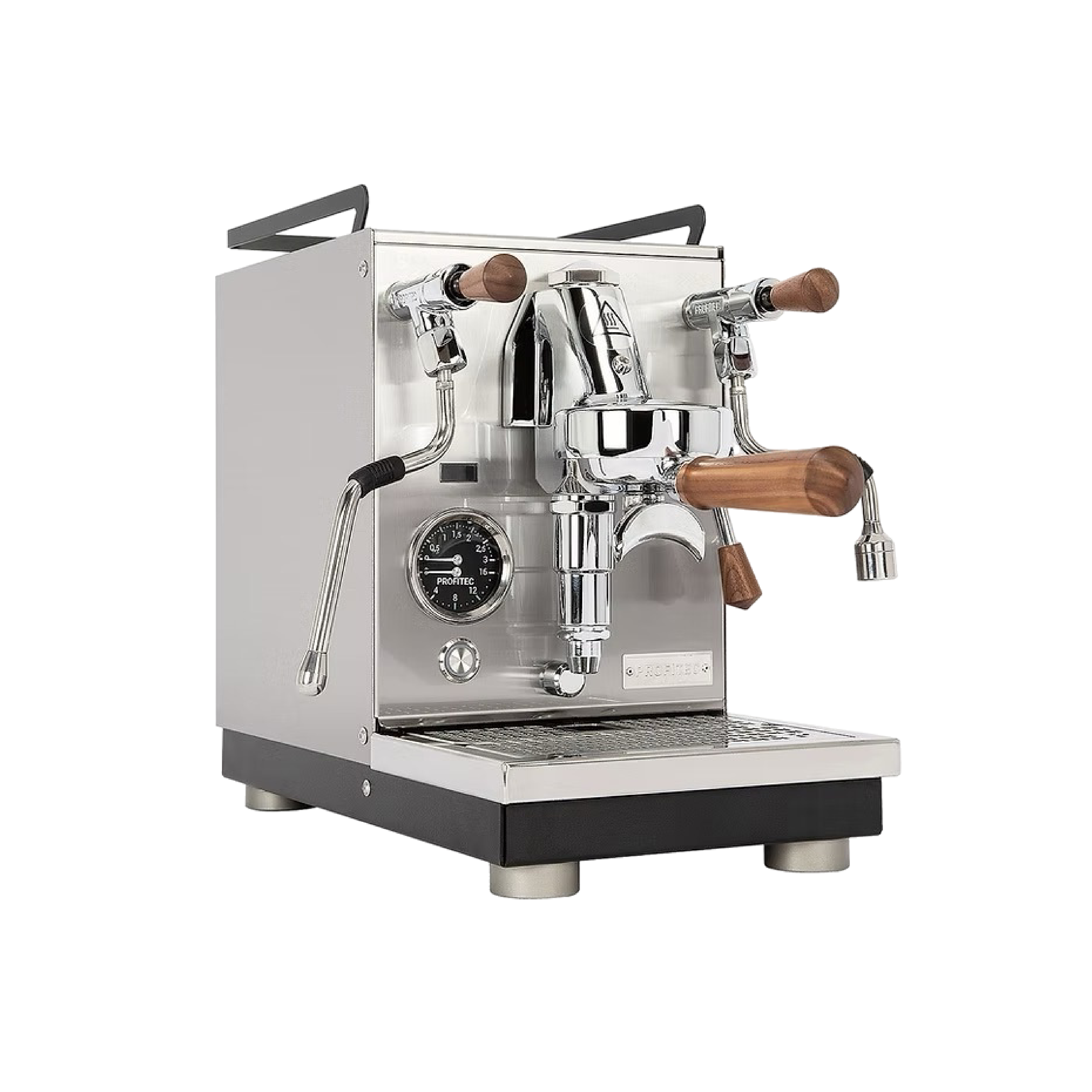 Profitec JUMP Espresso Machine. Front view of the machine.