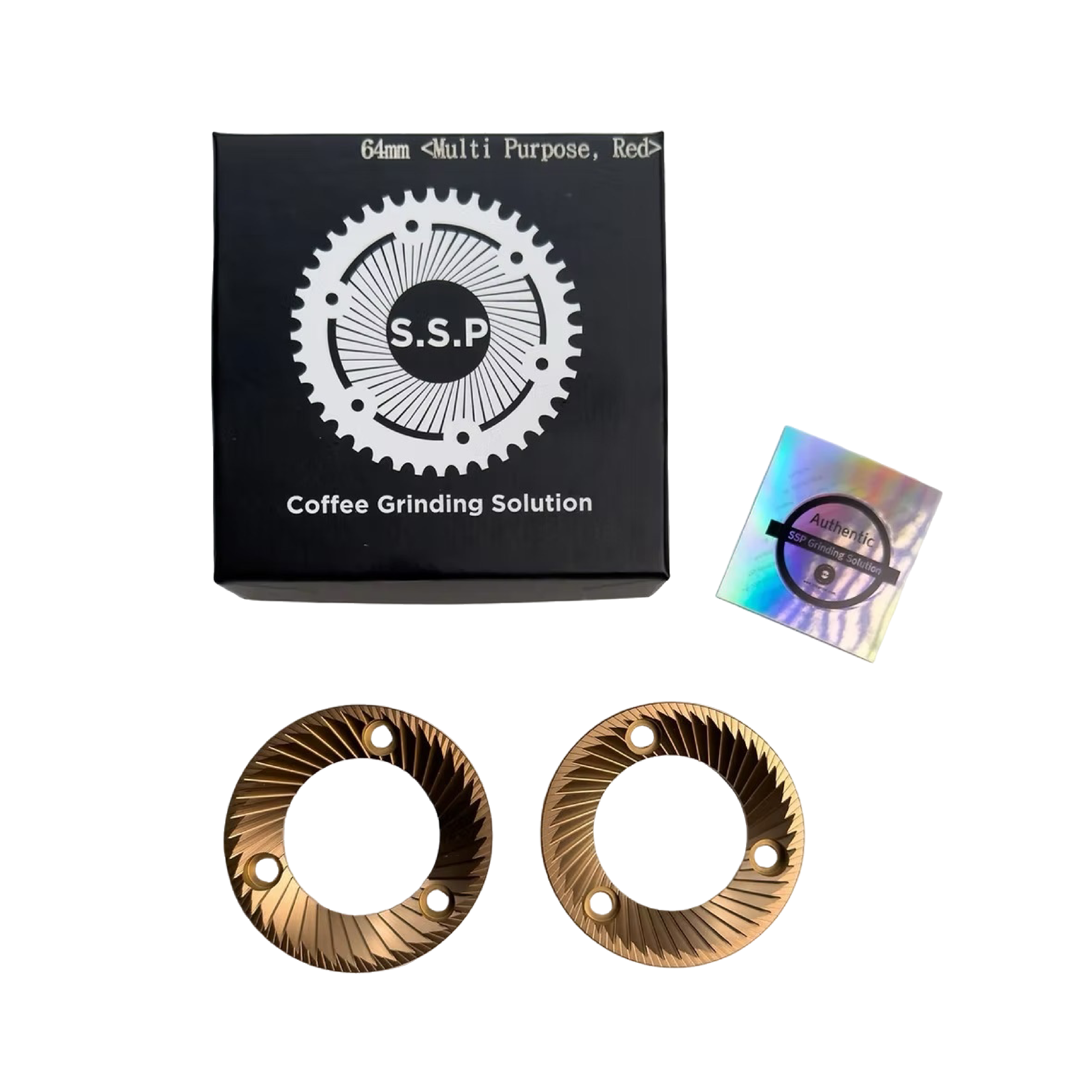SSP Unimodal Multipurpose Red Speed 64mm Burr (Espresso/Brew Burrs)