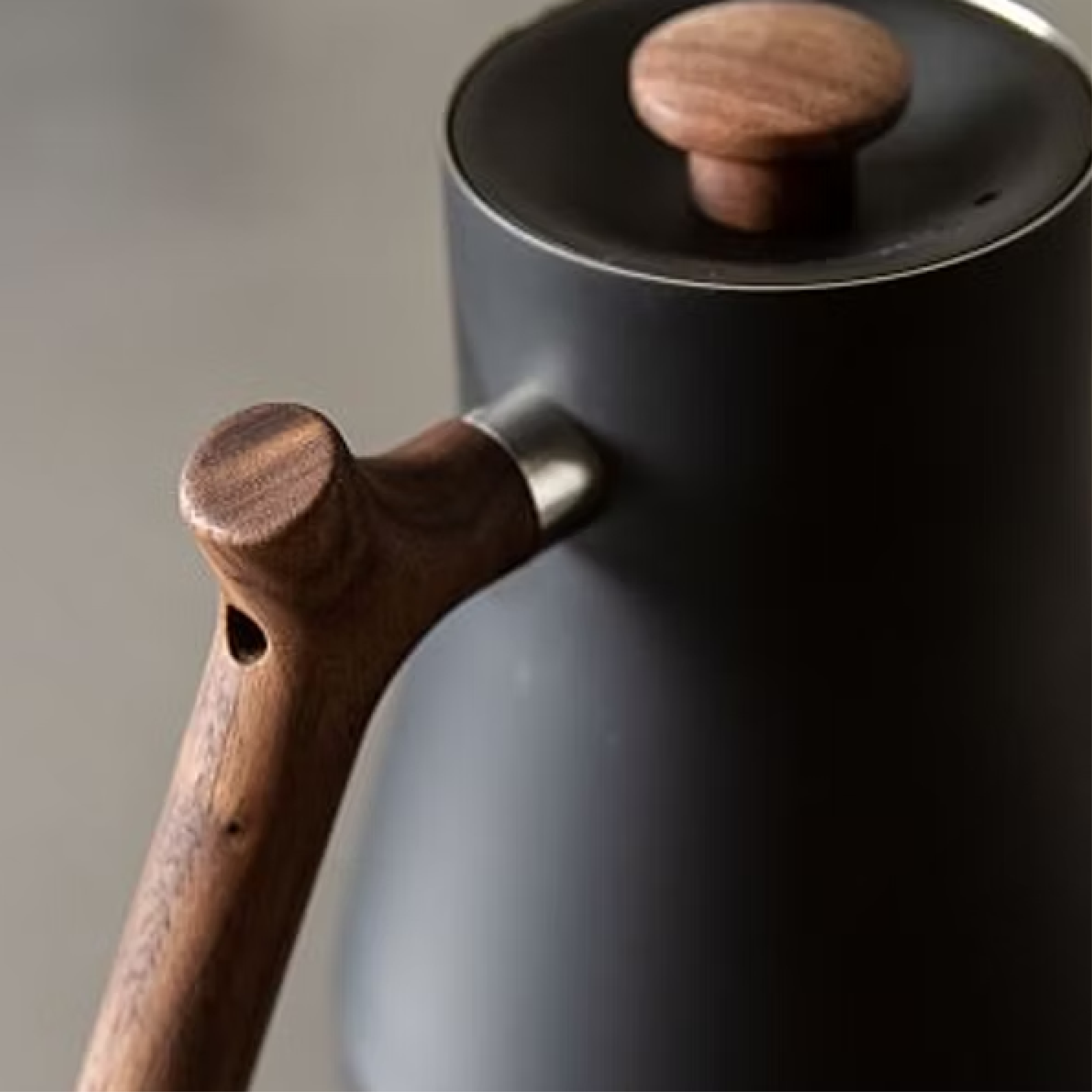Fellow Stagg Wooden Handle and Lid Pull Kit